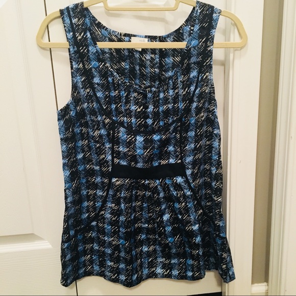 ANTHROPOLOGIE- silk tank blouse - Picture 3 of 6